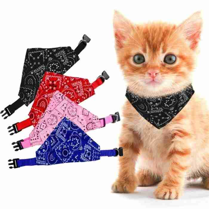 Cat Neck Scarf Bandana Collar